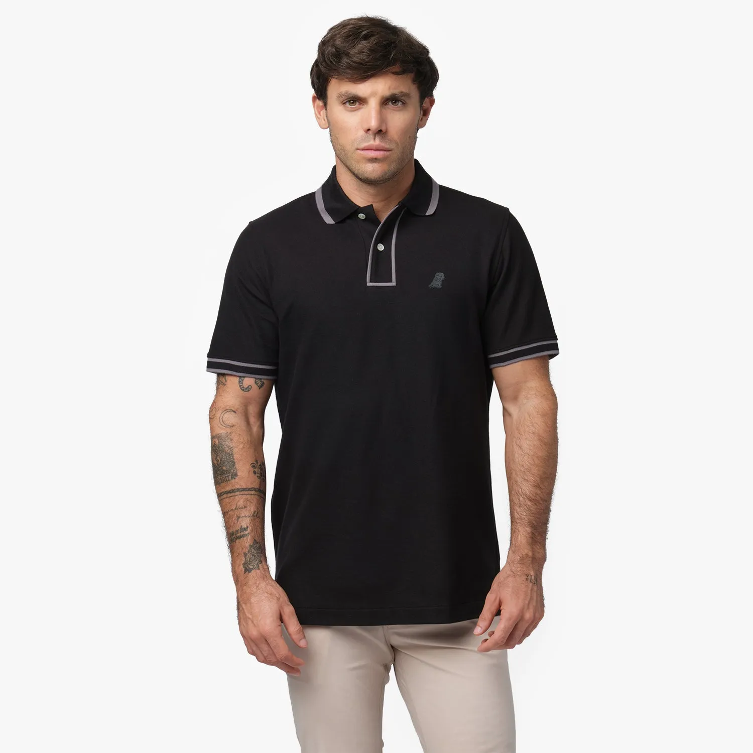 Men's Dolce Vita Polo Shirt airy fabric