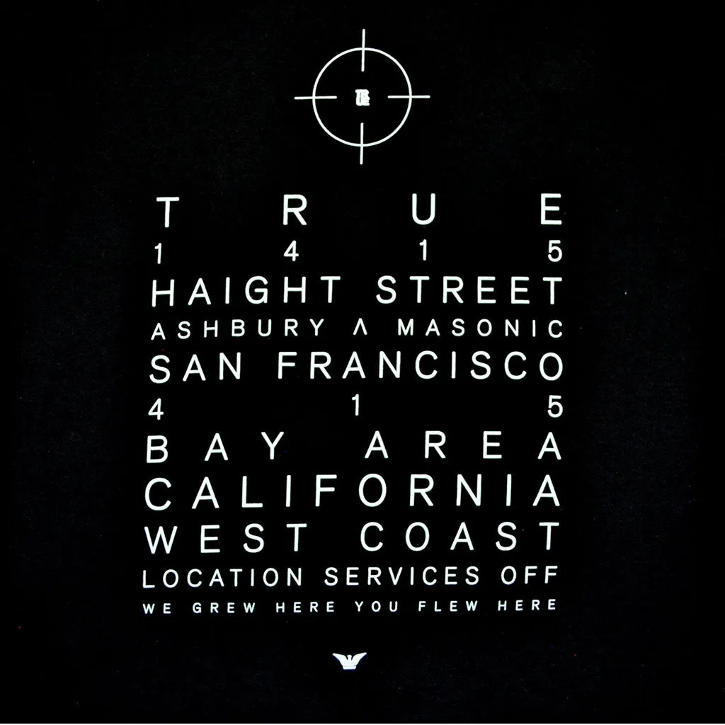 Mens Location Services T-Shirt Black instant look