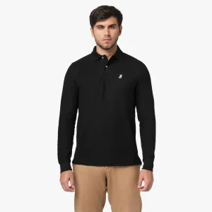Men's Long Sleeve Polo Shirt easy outing
