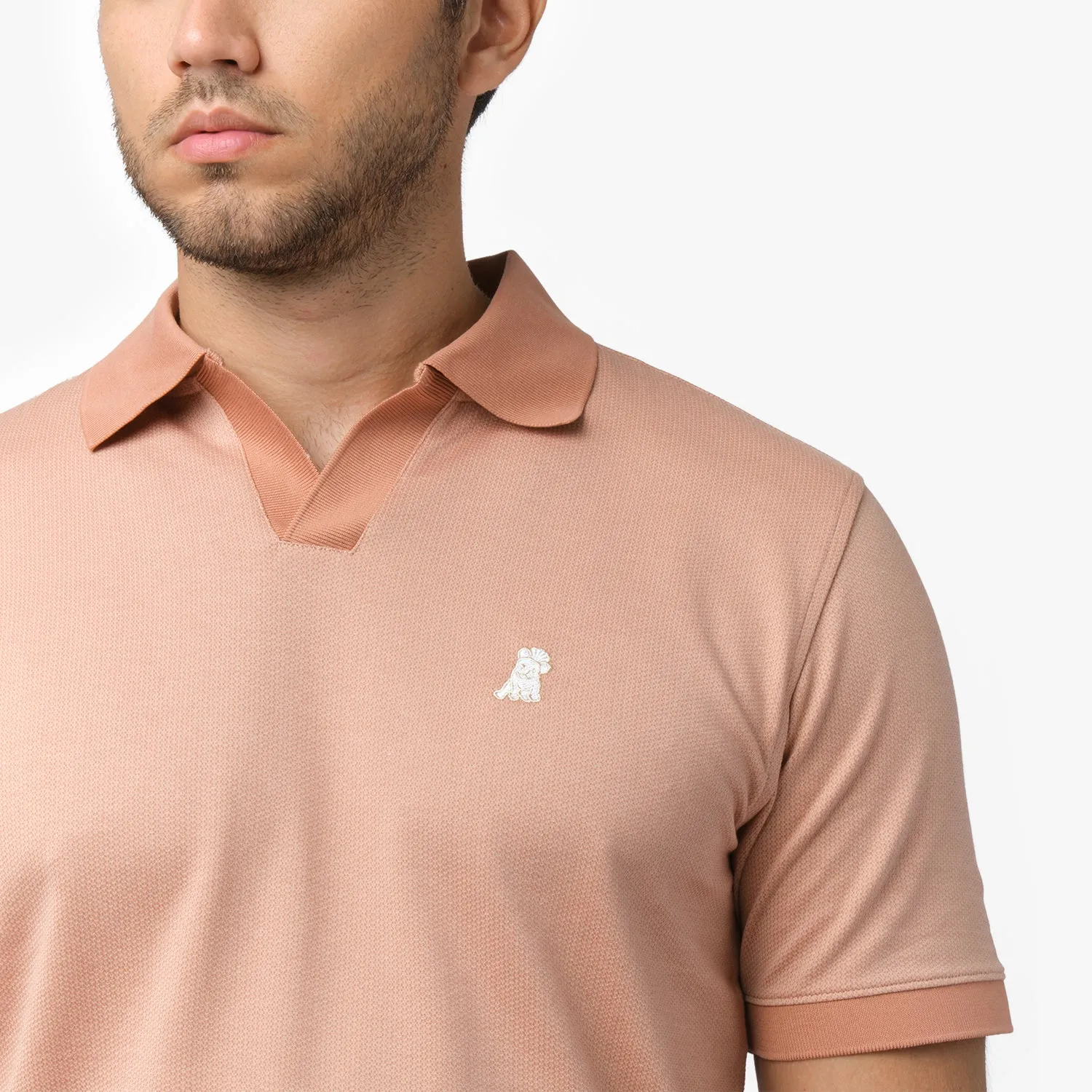 Men's Lux Riviera Polo Shirt layered look
