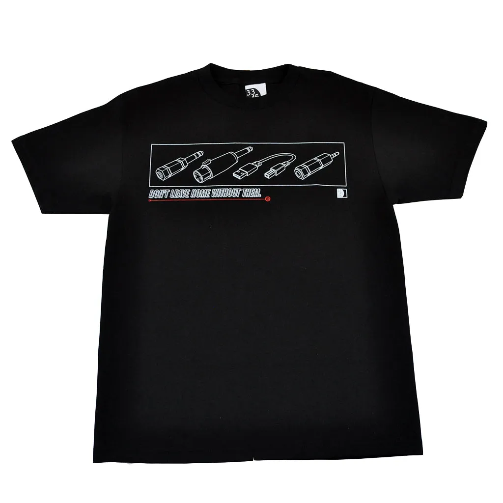 Mens Ongaku Arsenal T-Shirt Black easy match