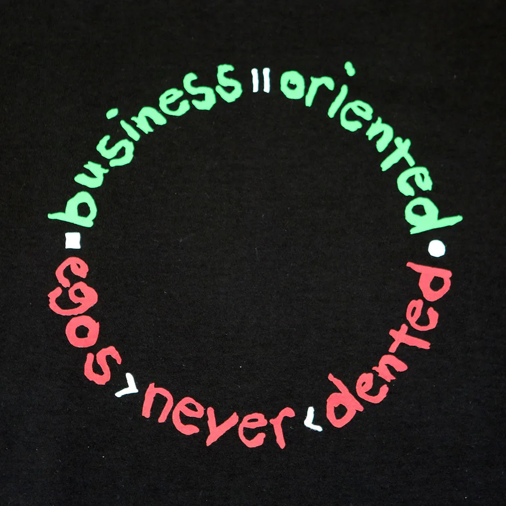 Mens Ongaku Business Oriented T-Shirt Black family fit