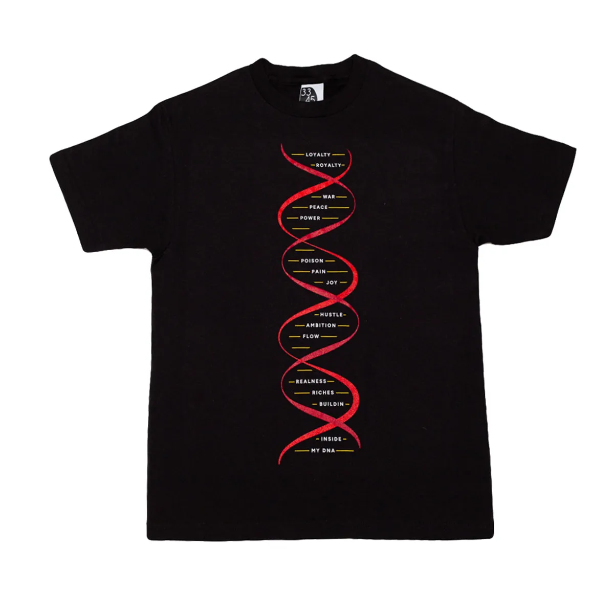 Men's Ongaku DNA T-Shirt Black air layer