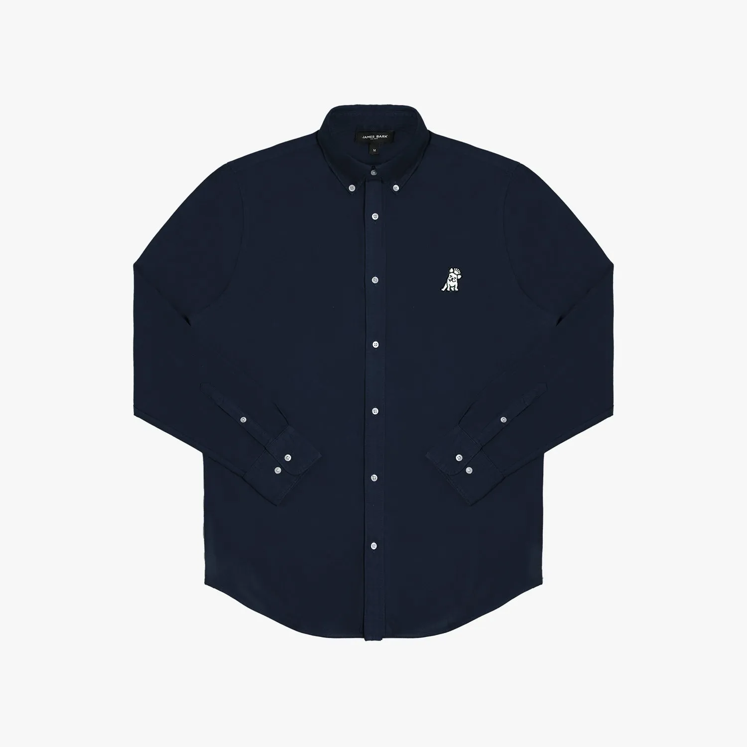 Men's Oxford Button Down Shirt sharp edge