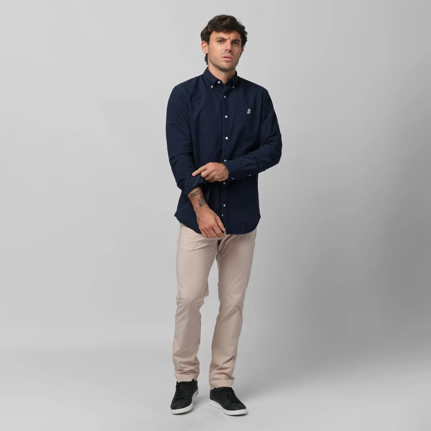Men's Oxford Button Down Shirt harmony tone