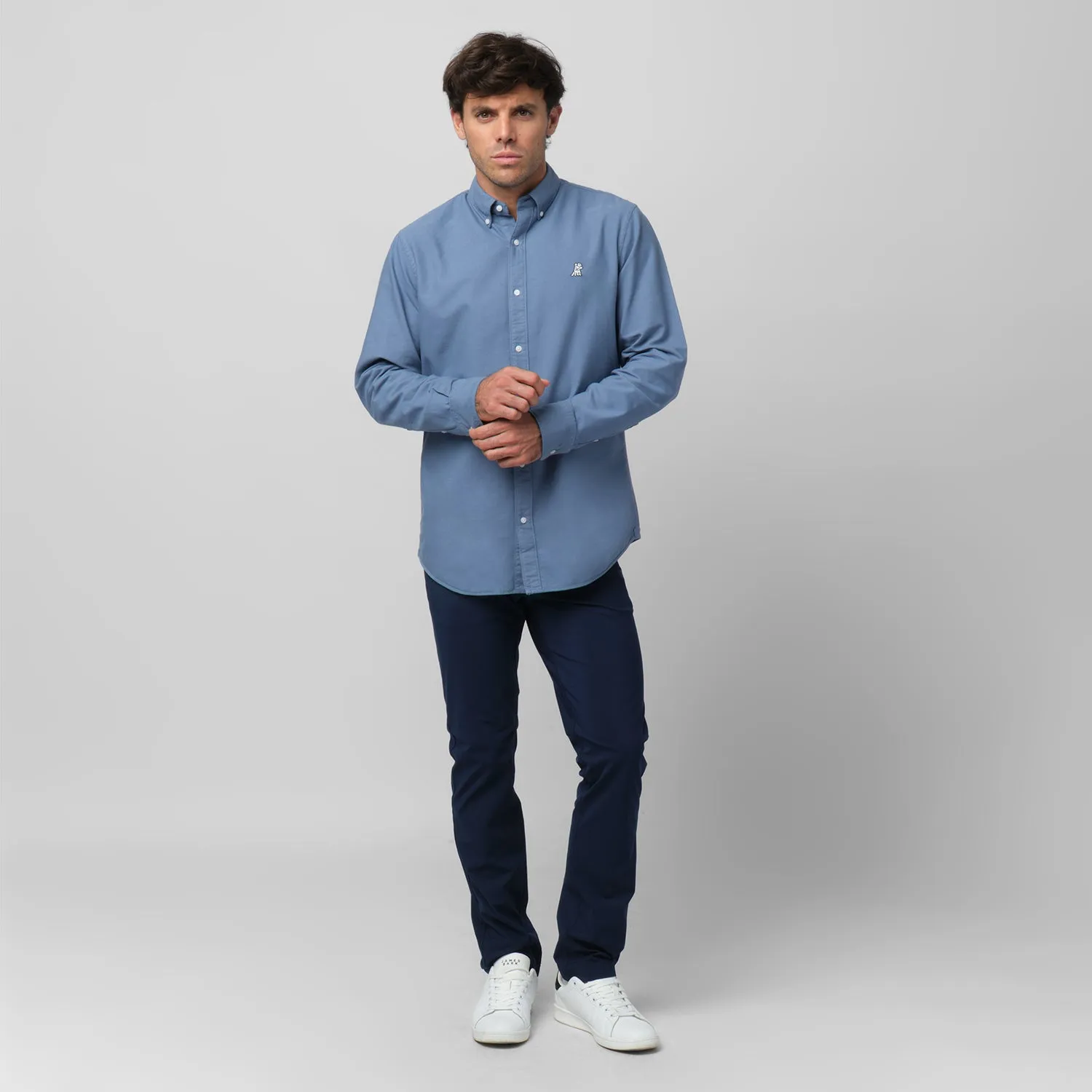 Men's Oxford Button Down Shirt party mood