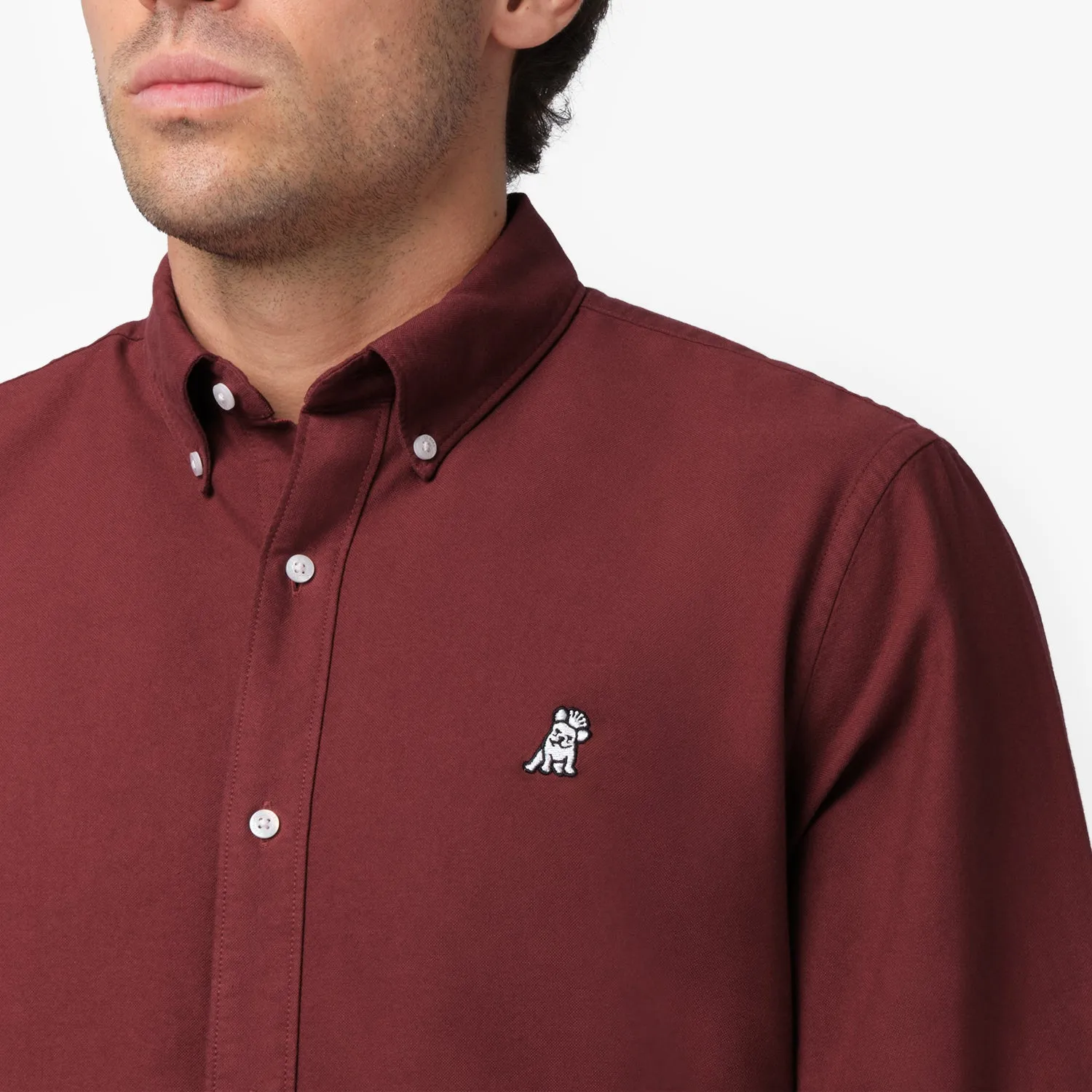 Men's Oxford Button Down Shirt minimal look
