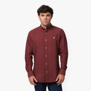 Men's Oxford Button Down Shirt classic twist