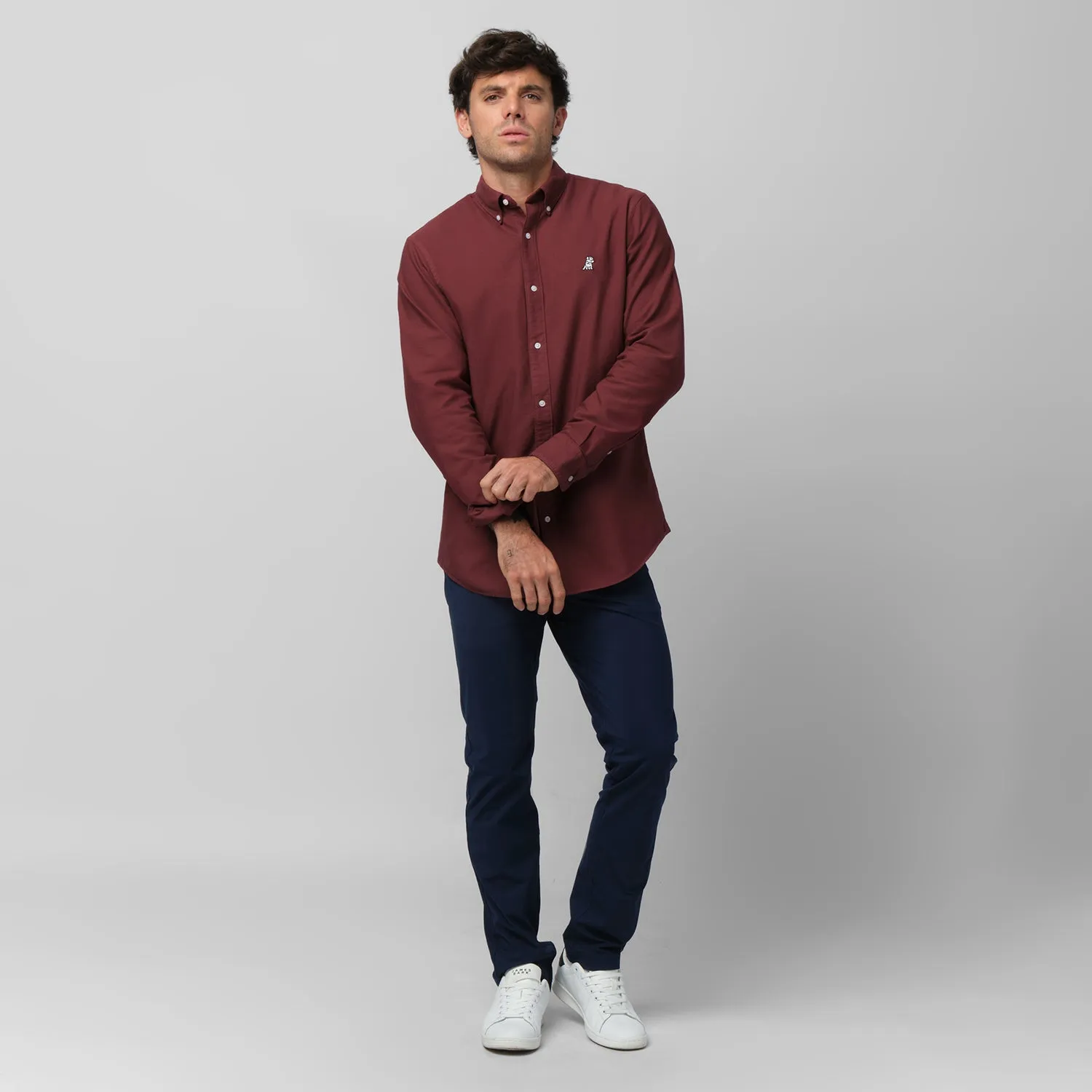 Men's Oxford Button Down Shirt weekend vibe