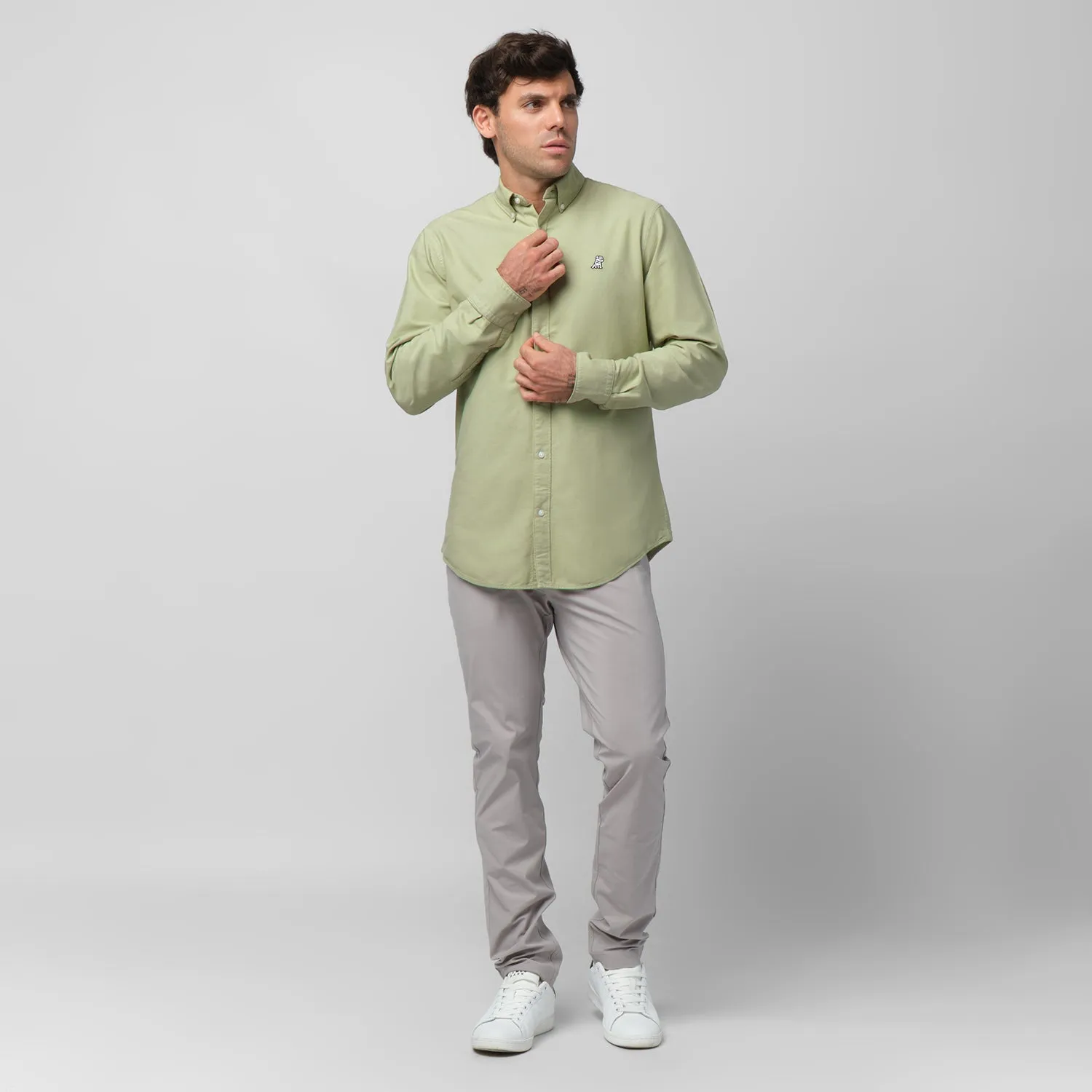 Men's Oxford Button Down Shirt easy match