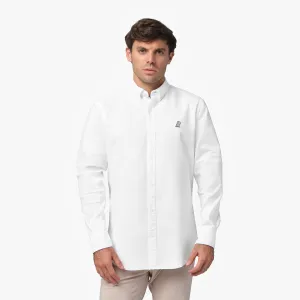 Men's Oxford Button Down Shirt peaceful feel