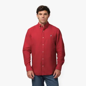 Men's Oxford Button Down Shirt clean cut