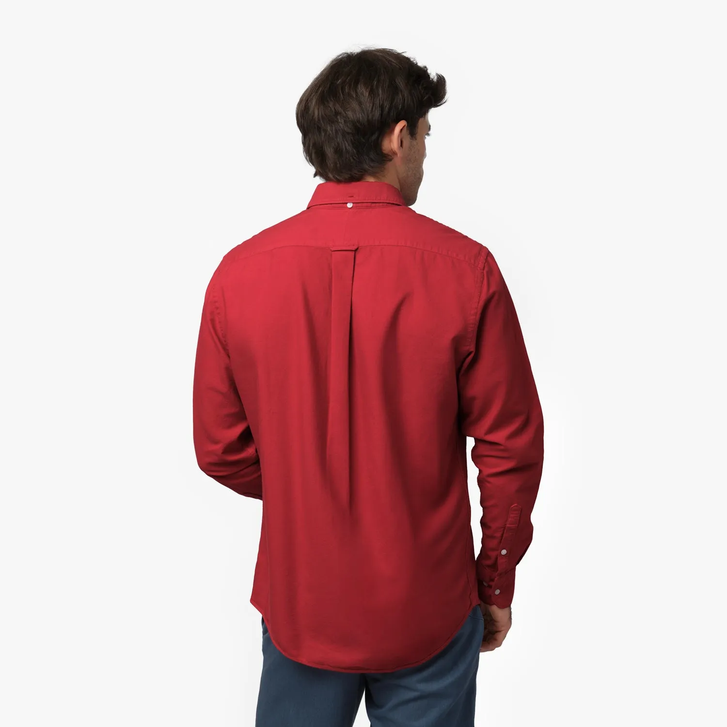 Men's Oxford Button Down Shirt oversized look