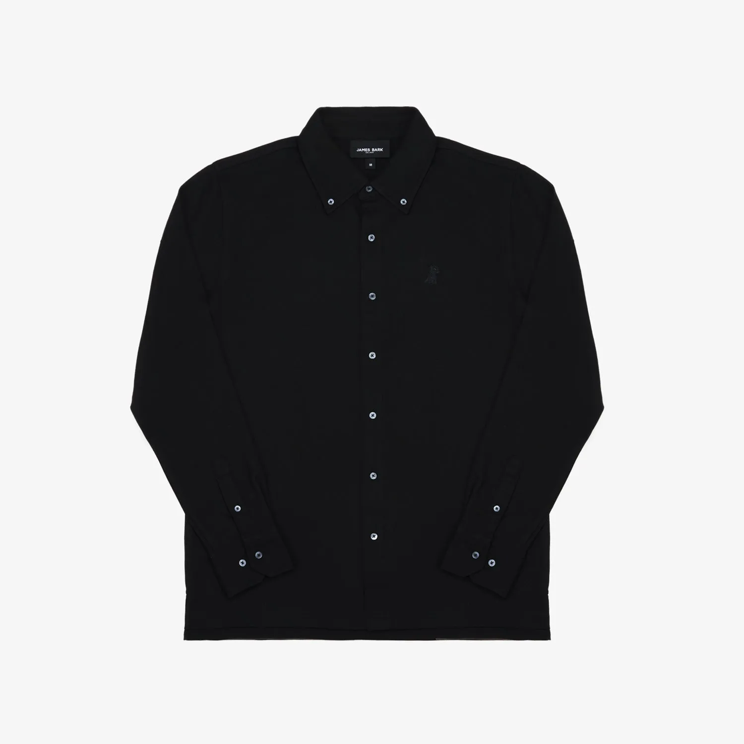Men's Pique Button Down Shirt upgraded tone