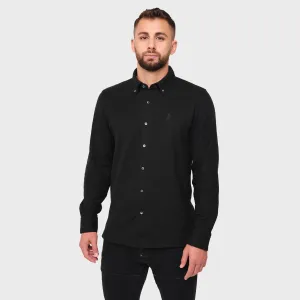 Men's Pique Button Down Shirt body freedom