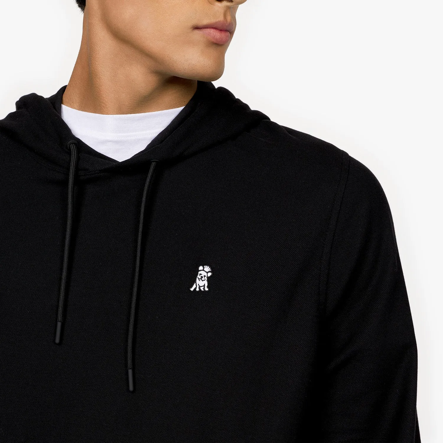 Men's Pique Hoodie Style bold
