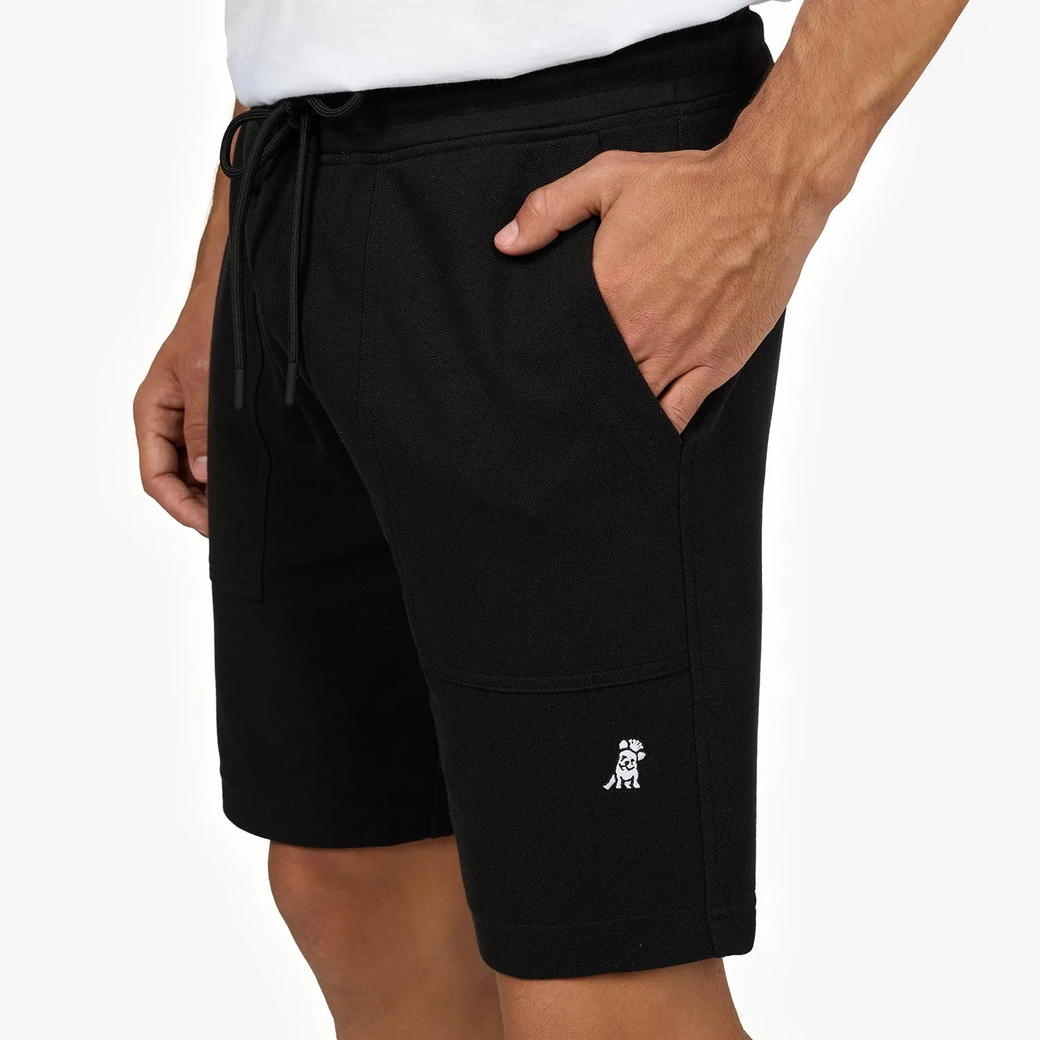 Men's Pique Shorts compact packing