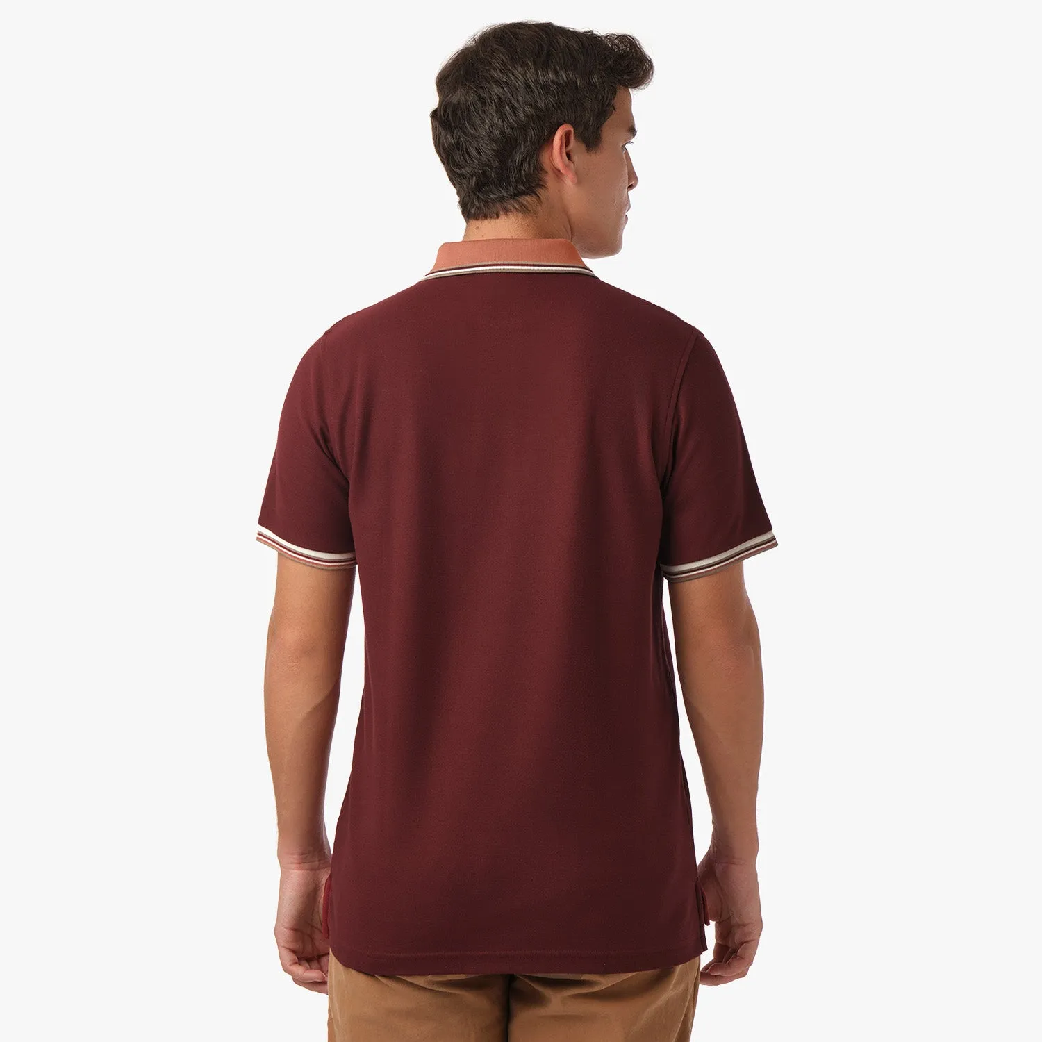 Men's Positano Polo Shirt tone control