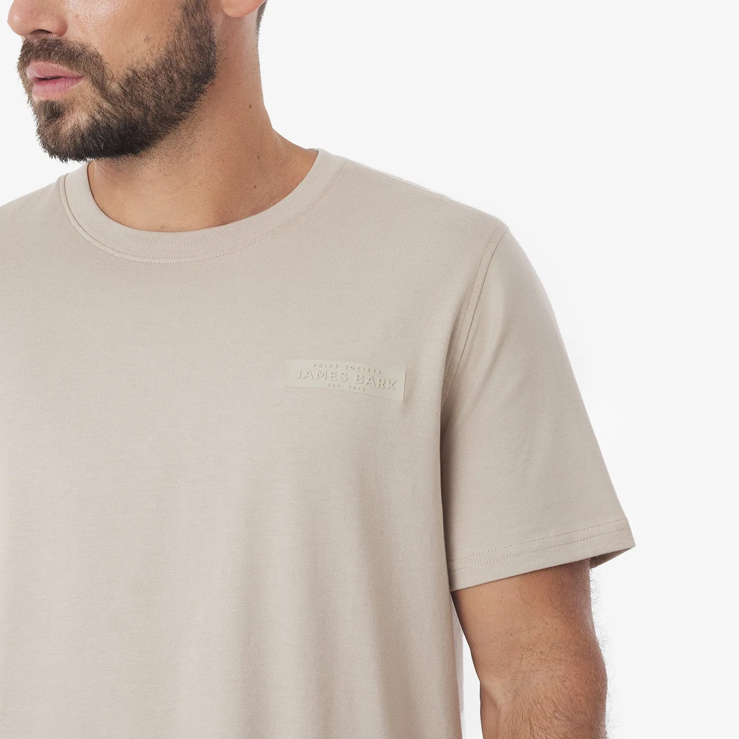 Men's Priv Patch Jersey Tee be bold