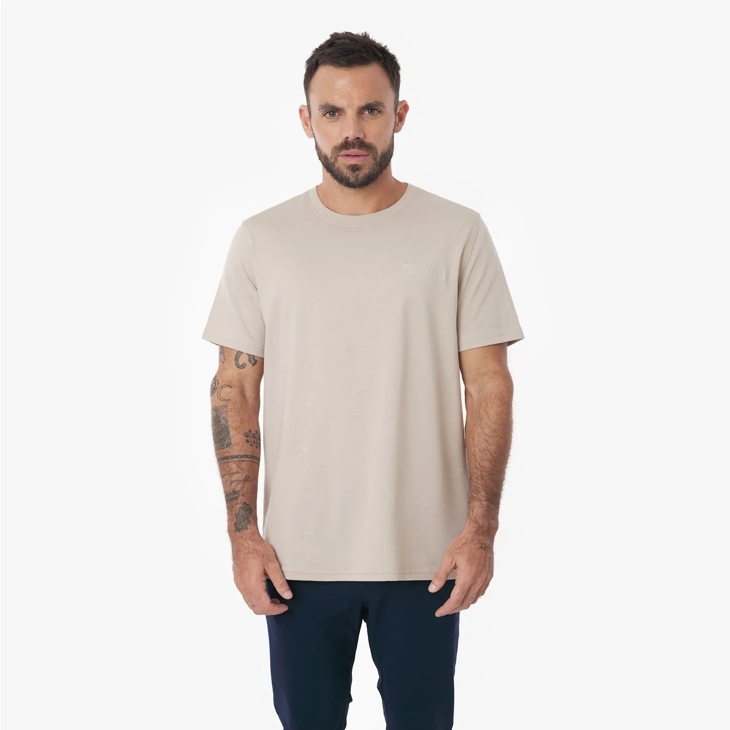 Men's Priv Patch Jersey Tee creative cut
