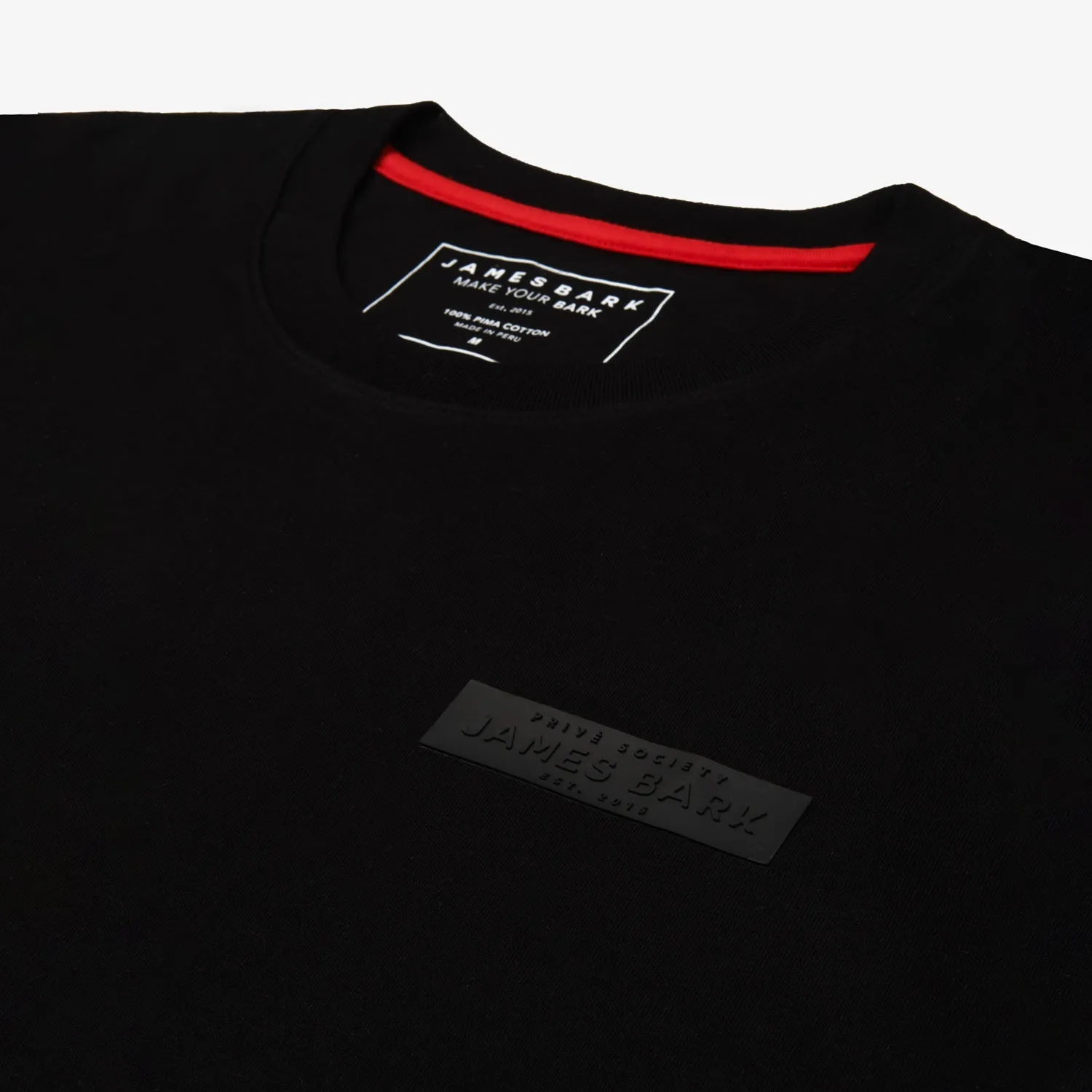 Men's Priv Patch Jersey Tee soft stretch