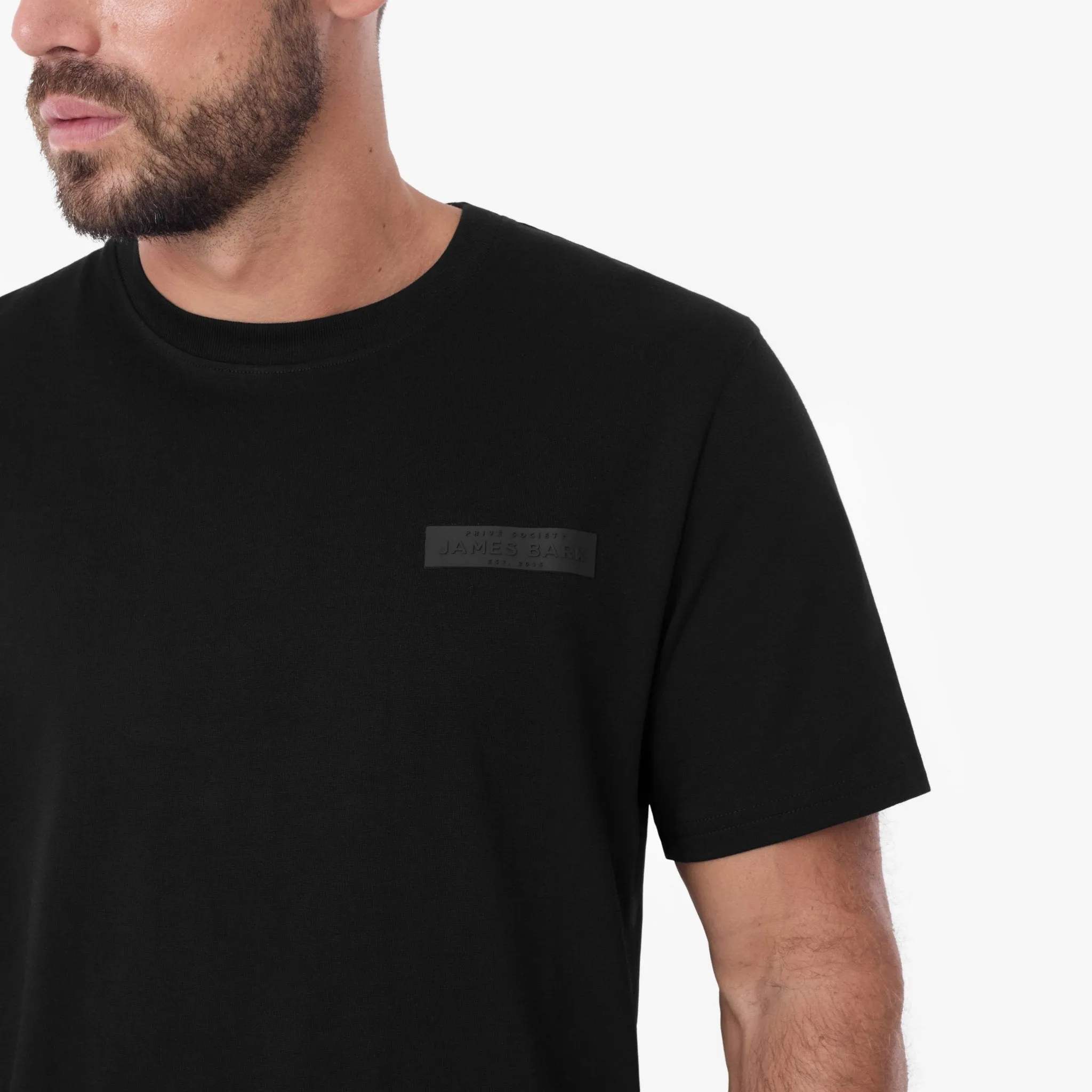 Men's Priv Patch Jersey Tee be comfy