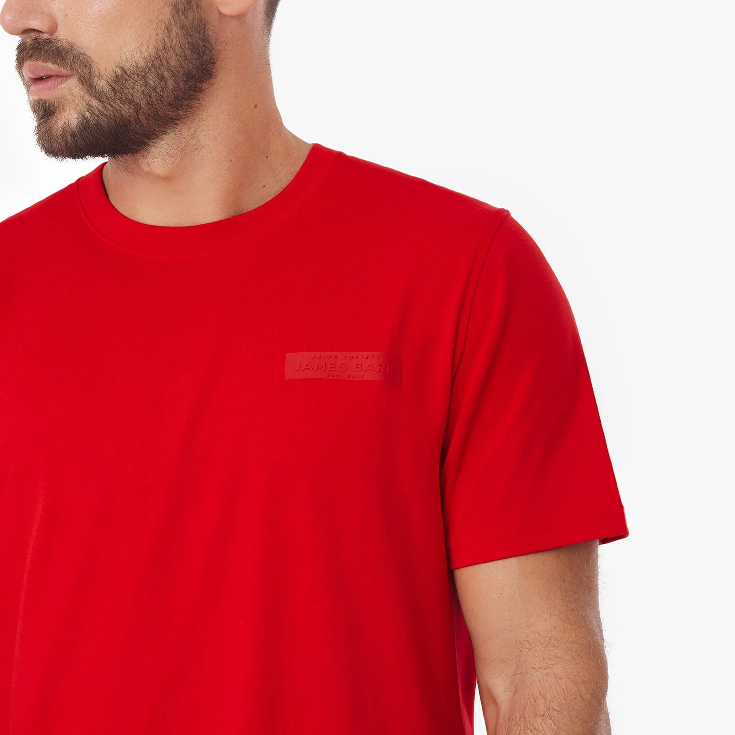 Men's Priv Patch Jersey Tee freestyle fit