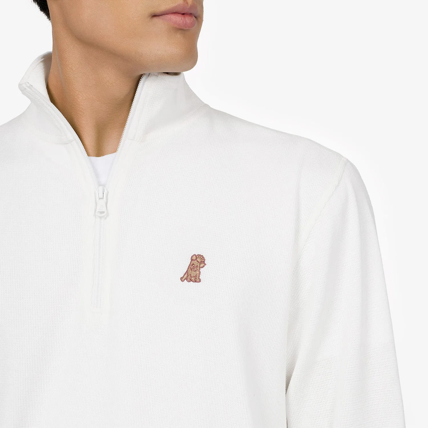 Men's Quarter-Zipper Pullover Casual Calm