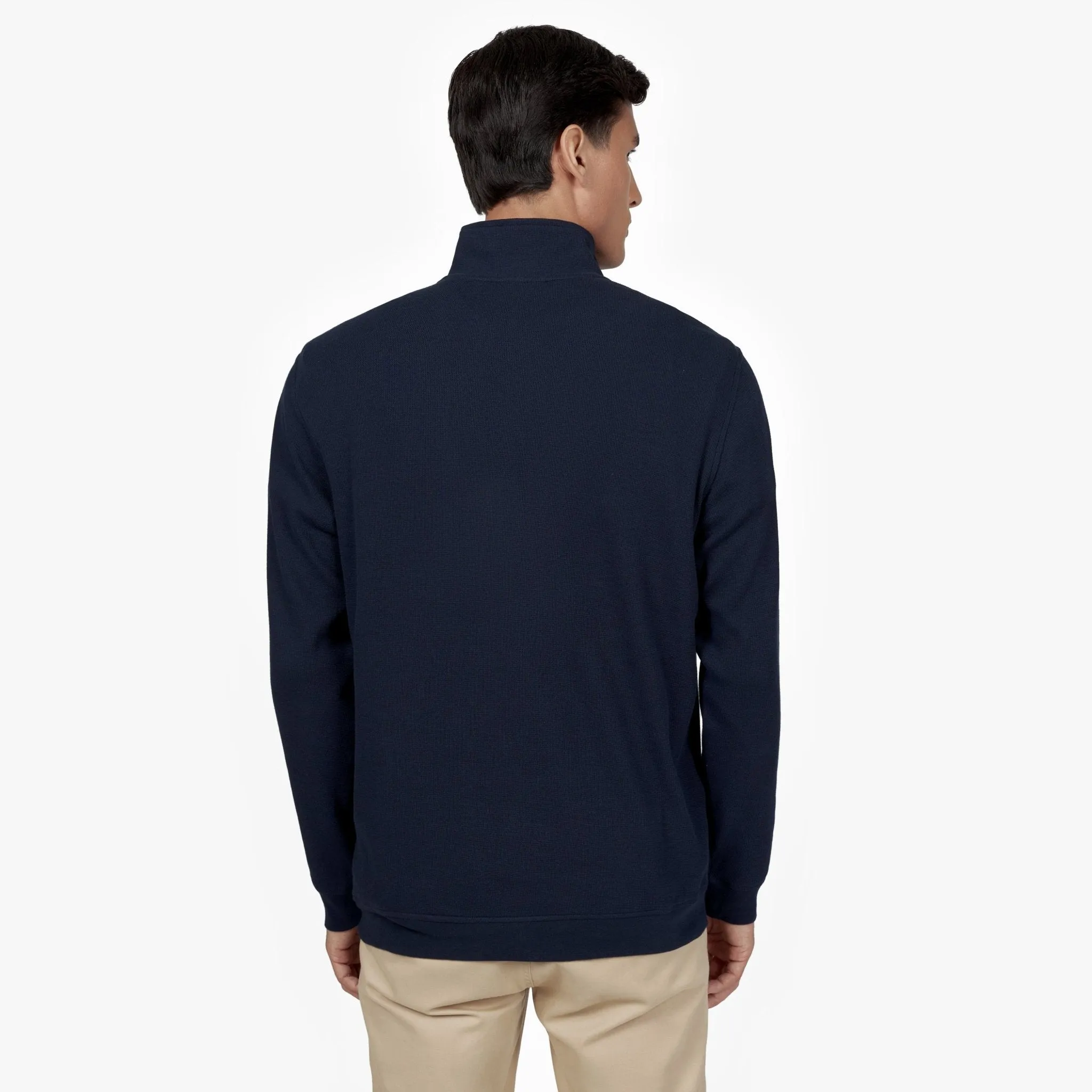 Men's Quarter-Zipper Pullover Snuggle Time