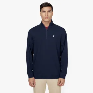 Men's Quarter-Zipper Pullover Casual Ease
