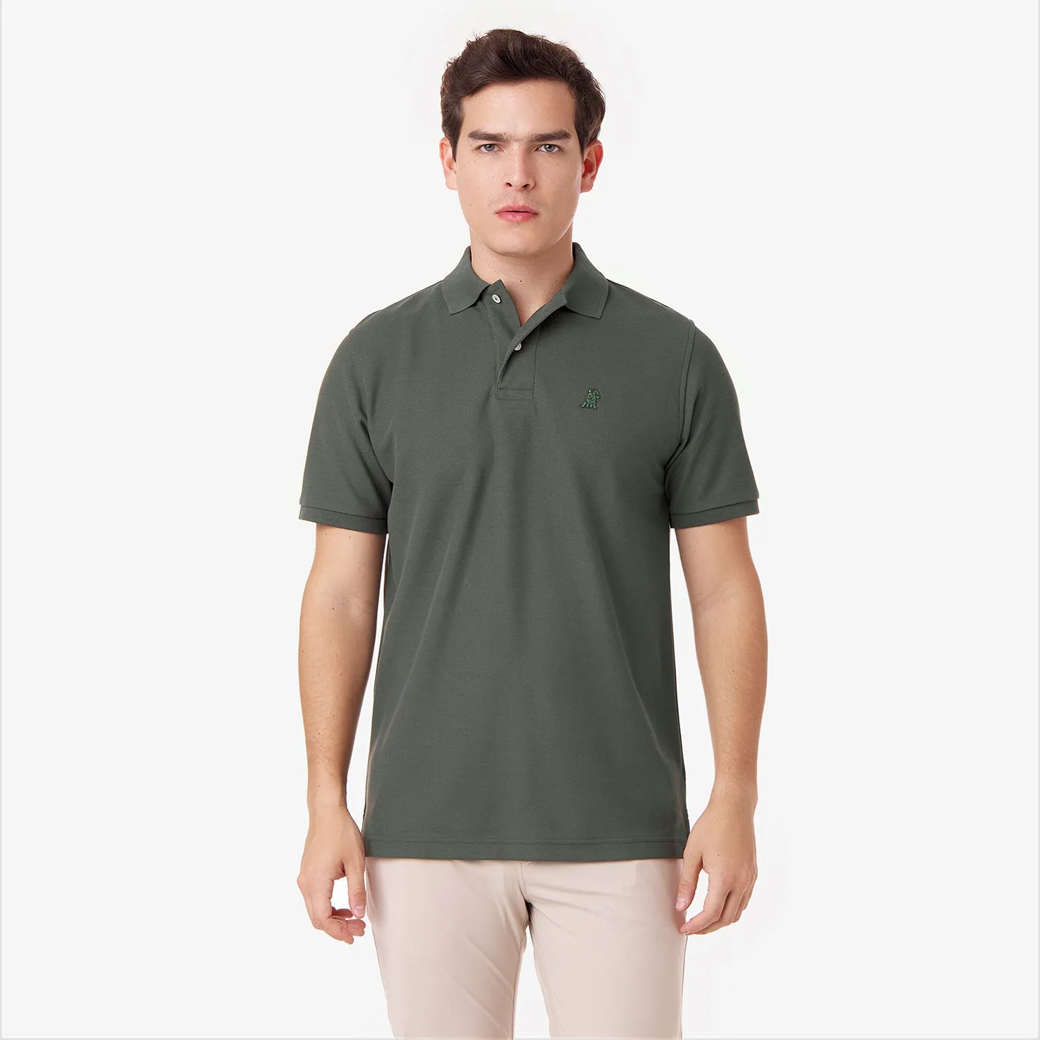Men's Regular Fit Polo Shirt style voice