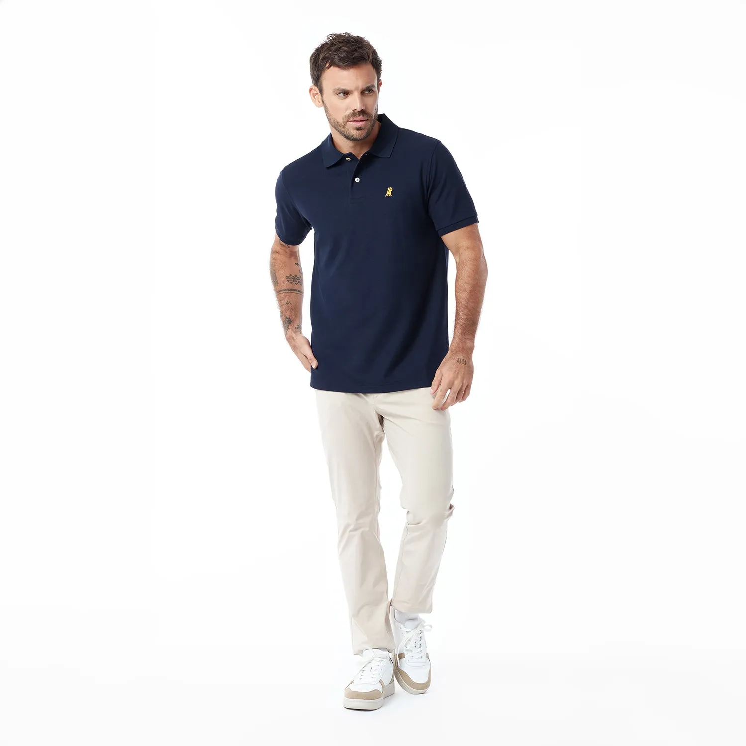 Men's Regular Fit Polo Shirt layer friendly