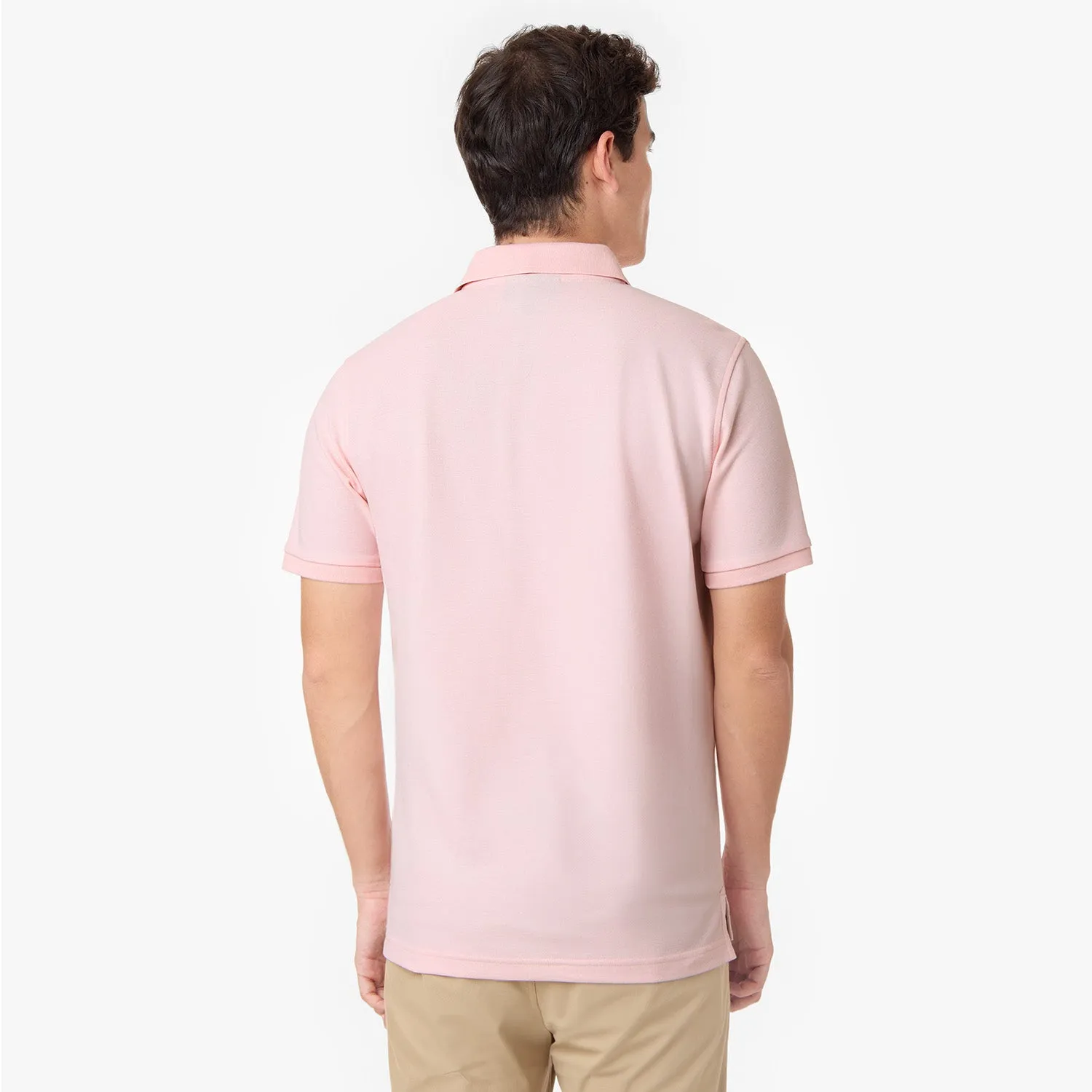 Men's Regular Fit Polo Shirt layered look