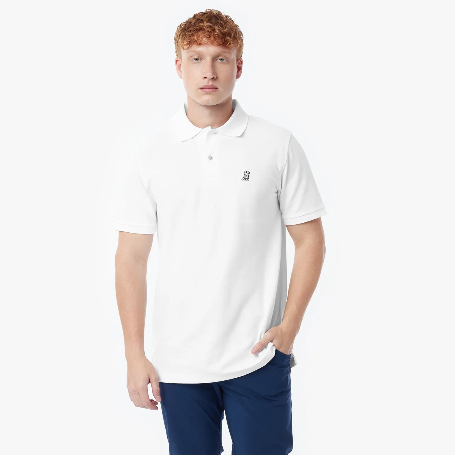 Men's Regular Fit Polo Shirt evergreen style
