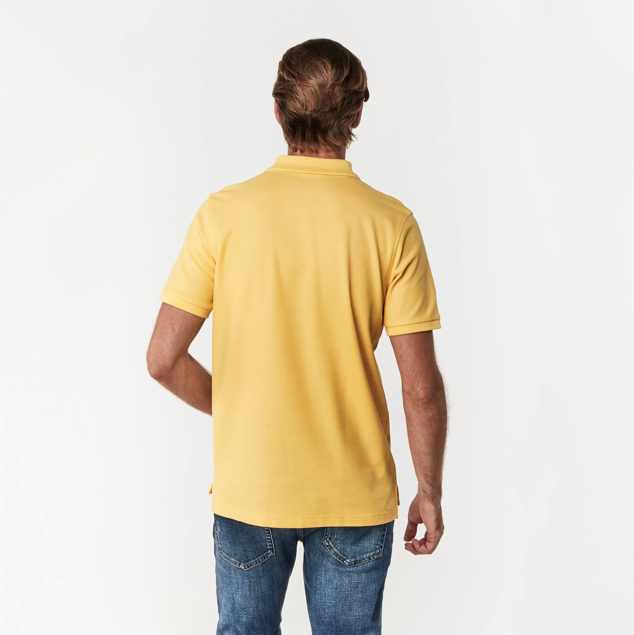 Men's Regular Fit Polo Shirt style voice