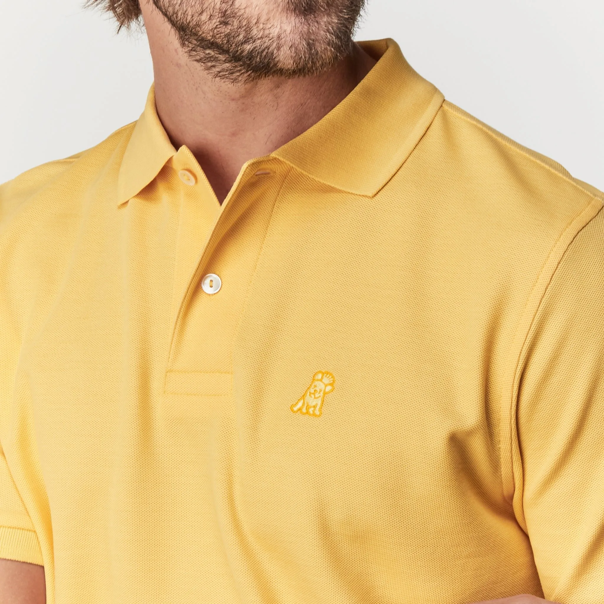 Men's Regular Fit Polo Shirt move freely