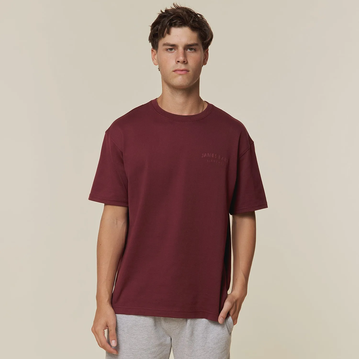 Men's Relaxed Fit Jersey Tee mood boost