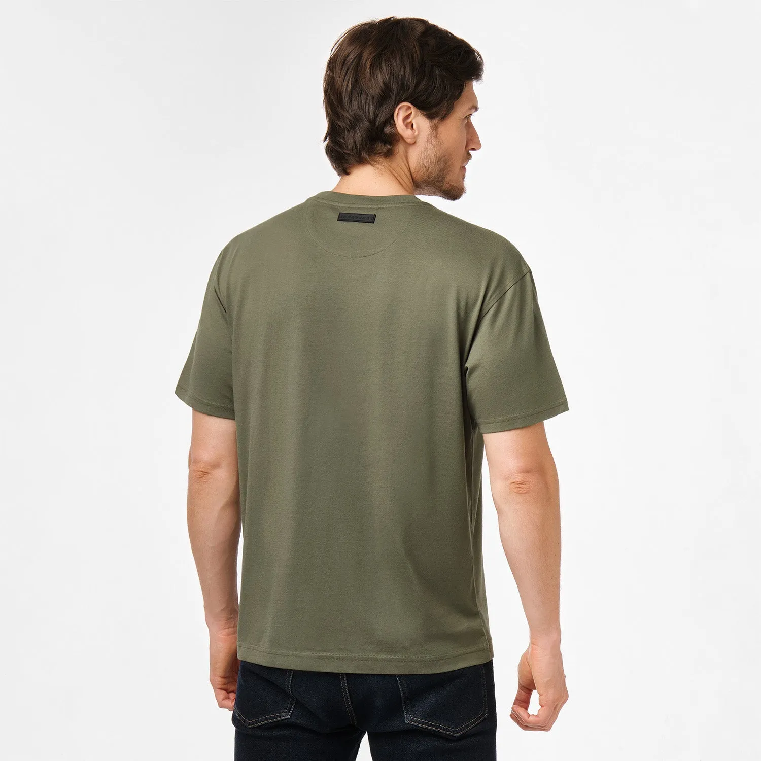 Men's Relaxed Pima Cotton T-Shirt cozy chic