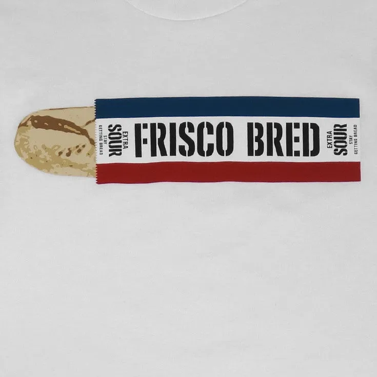 Mens SFCA Frisco Bred T-Shirt White sleek piece