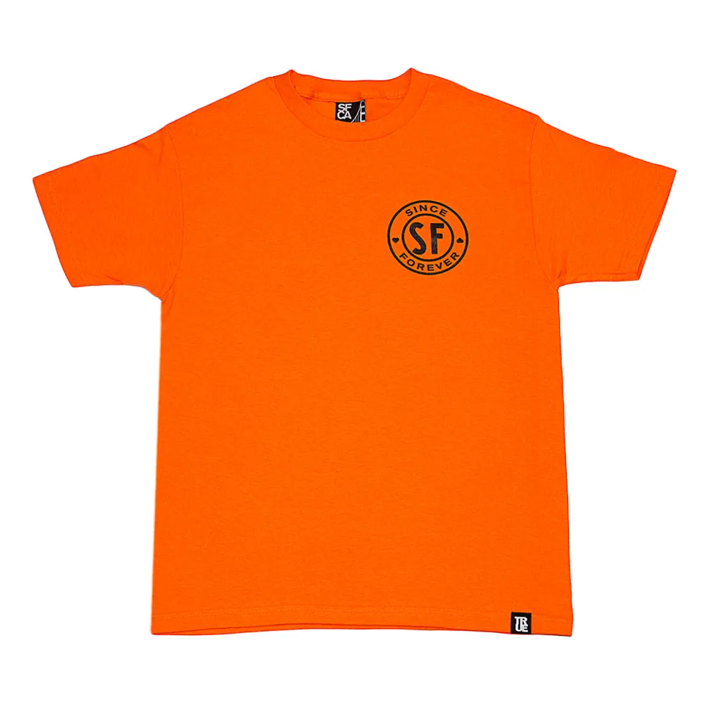 Men's SFCA Hate It, Love It T-Shirt Orange lightweight feel