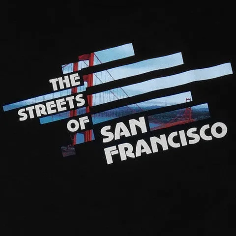 Mens SFCA Streets T-Shirt Black midweek mood