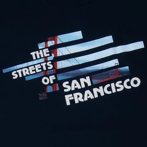 Mens SFCA Streets T-Shirt Navy cozy chic