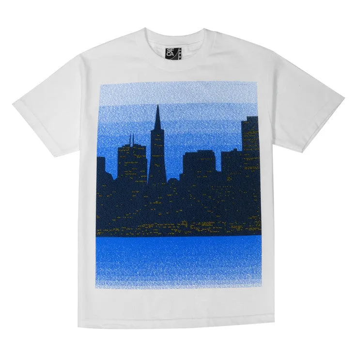 Mens SFCA Words Of The City T-Shirt White summer vibes