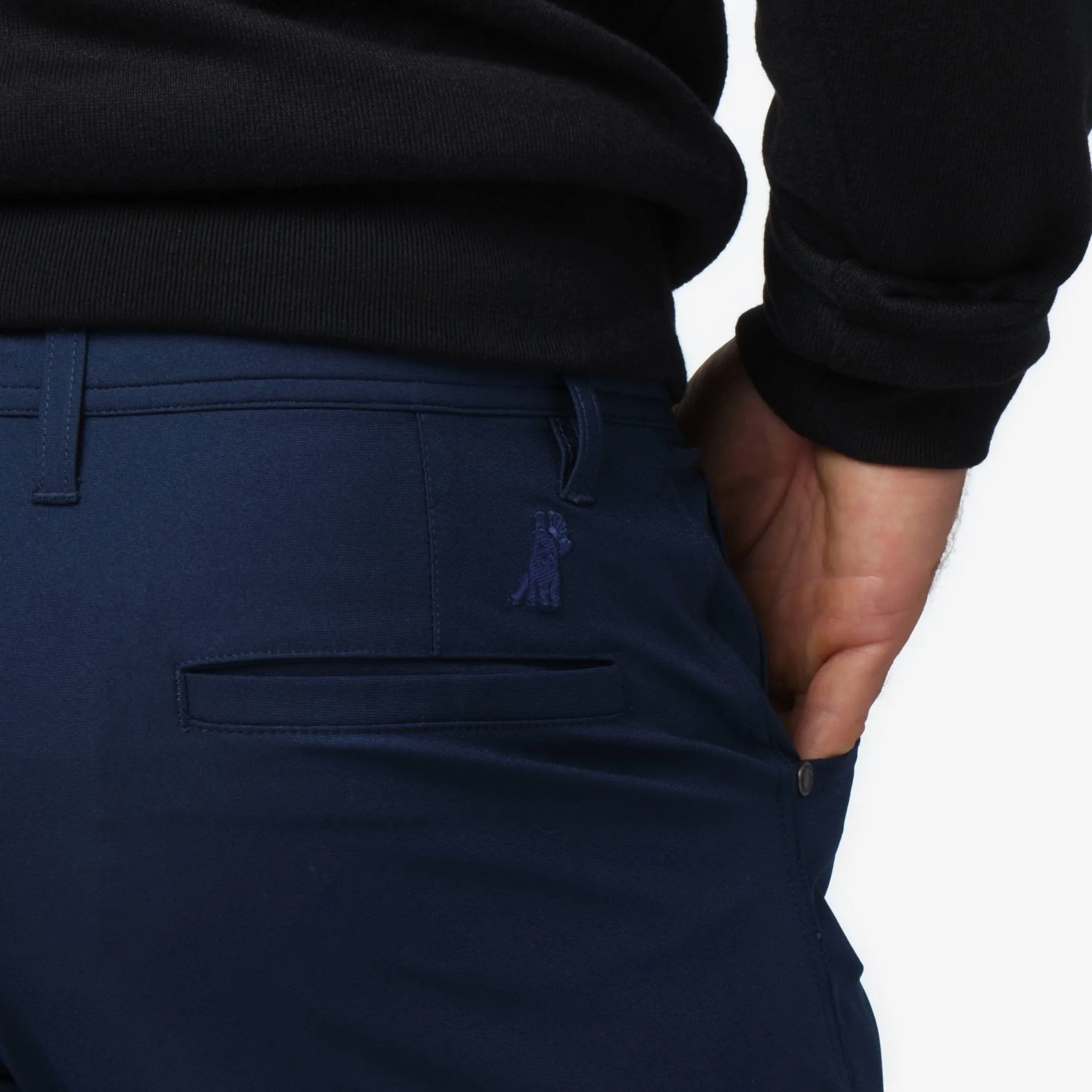 Mens Sorona Stretch Chino Pants minimal seams