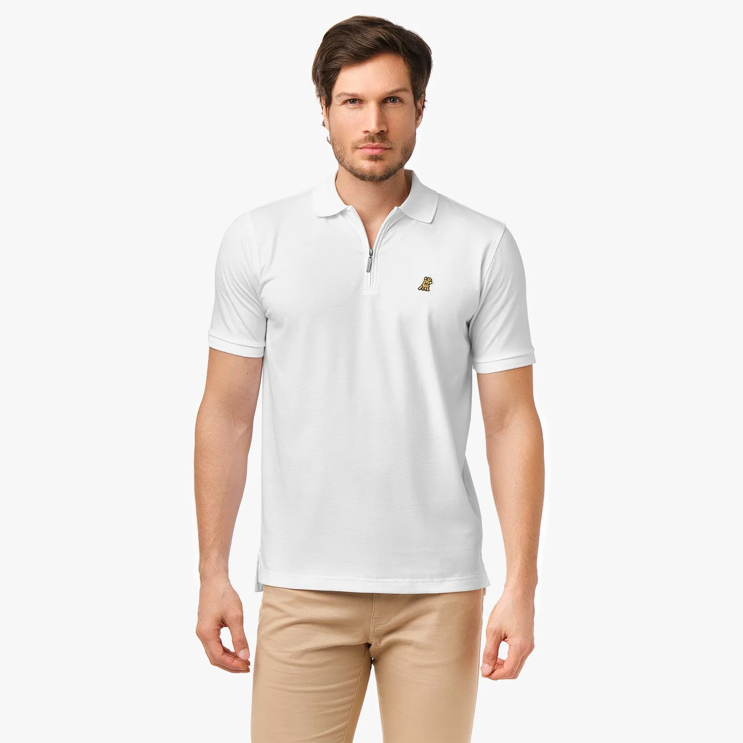 Men's Travel Polo Shirt natural stance