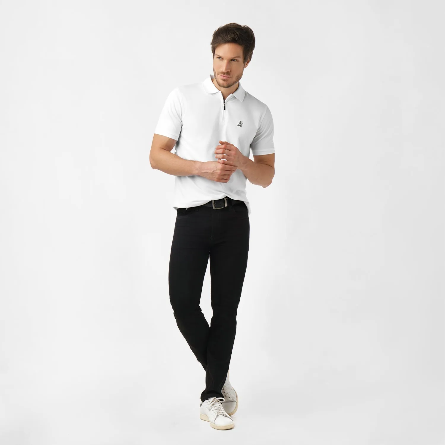 Men's Travel Polo Shirt light tone