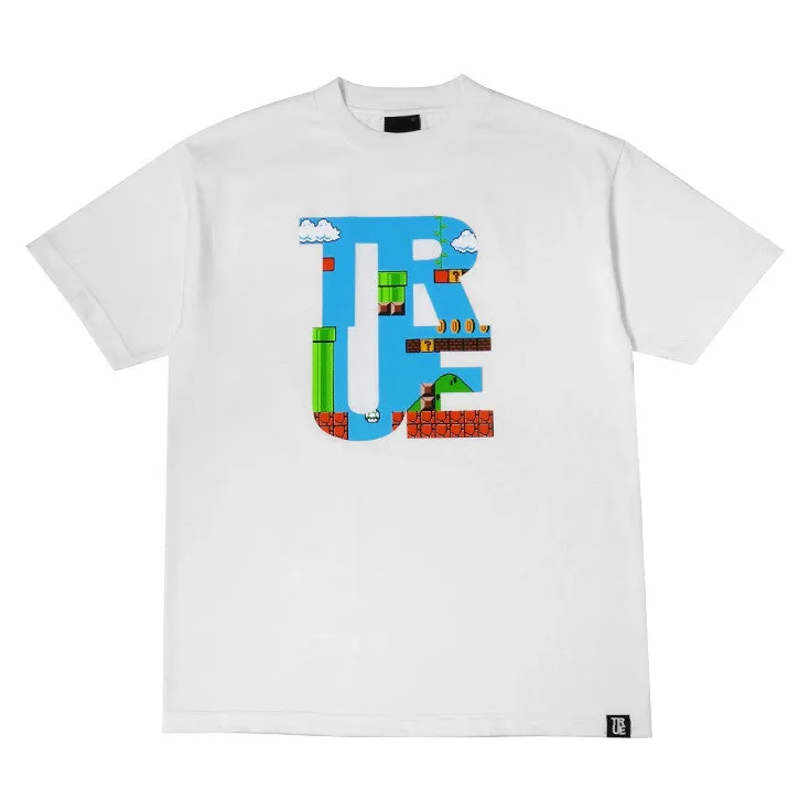 Mens True 1up T-Shirt White air breeze