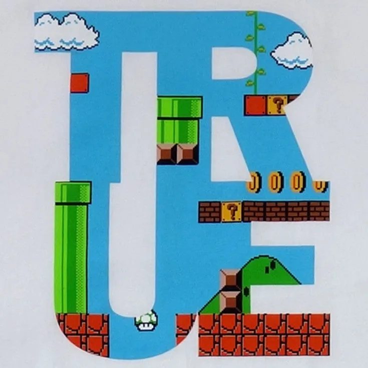 Mens True 1up T-Shirt White style voice