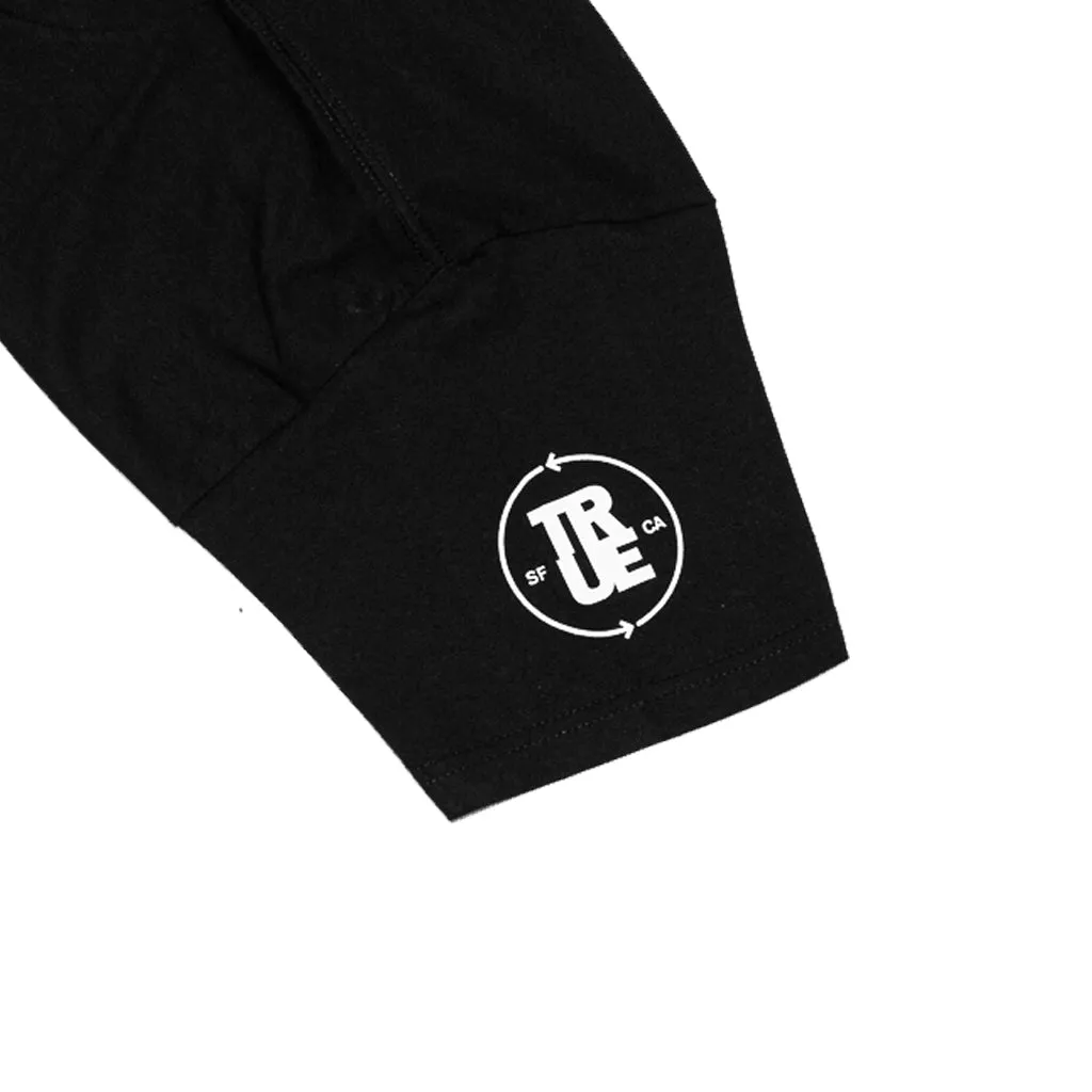 Men's True 27 Crest T-Shirt Black cozy chic