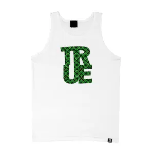 Mens True Argyle THC Tank Top White style fix